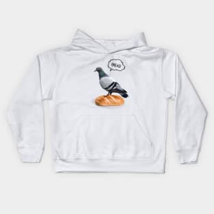 Funny Pigeon Kids Hoodie